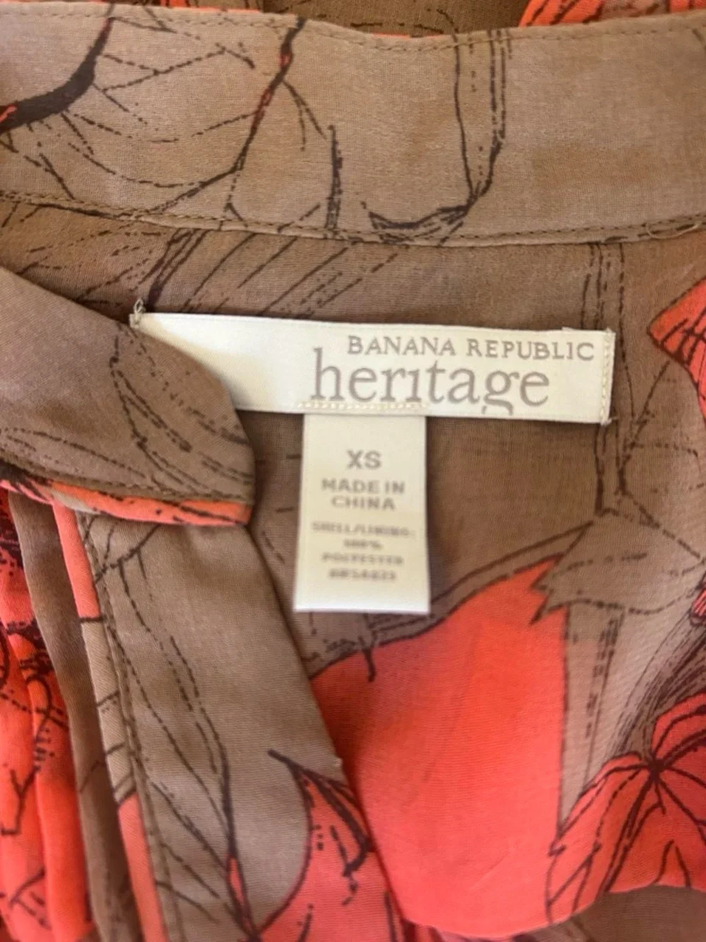 Retro style Sheer boho fairy Banana Republic Heritage top